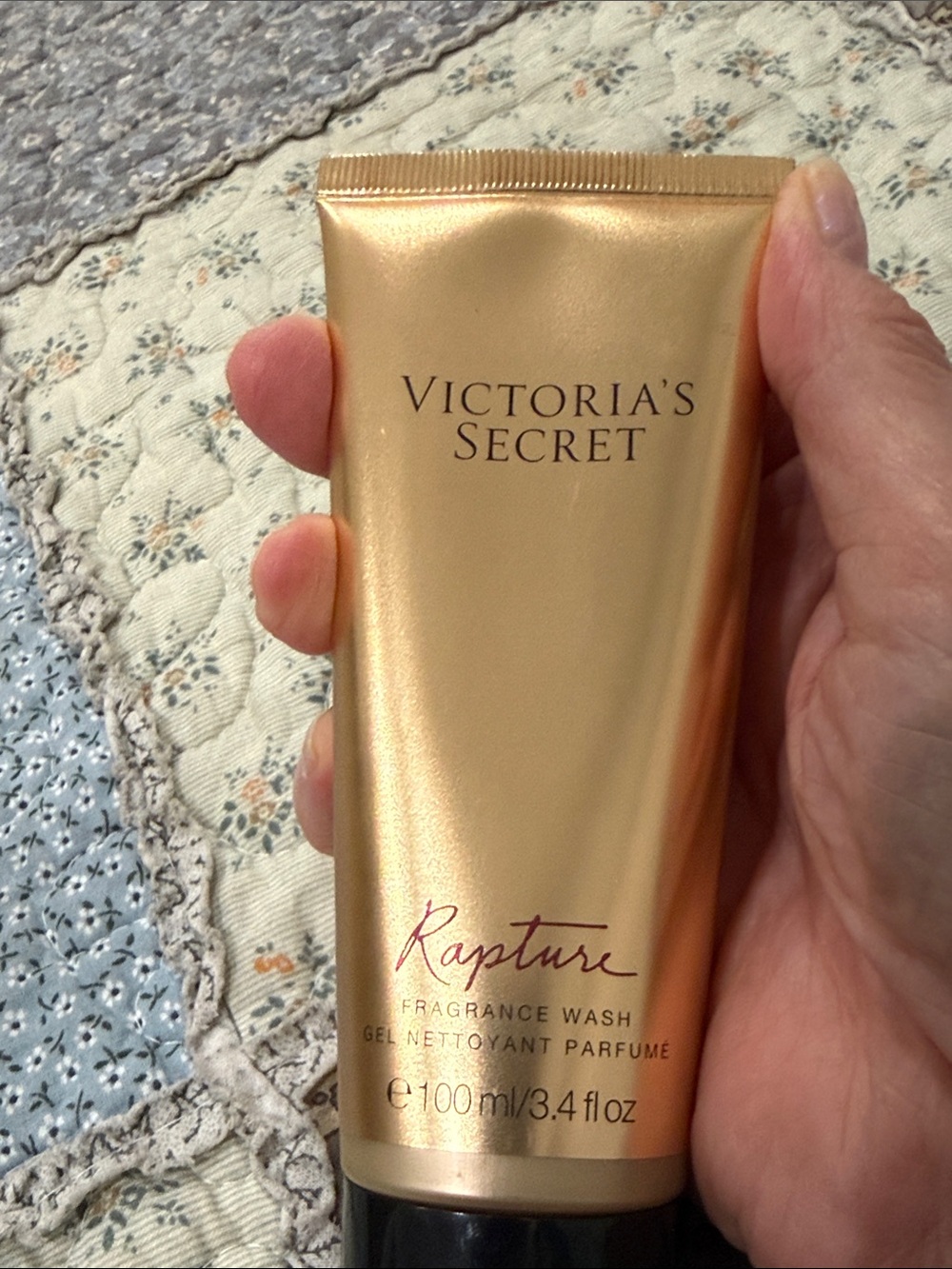 🔥RARE HTF🔥VICTORIA SECRET ORIGINAL RAPTURE FRAGRANCE LOTION/GOLD/ SEALED NWOT